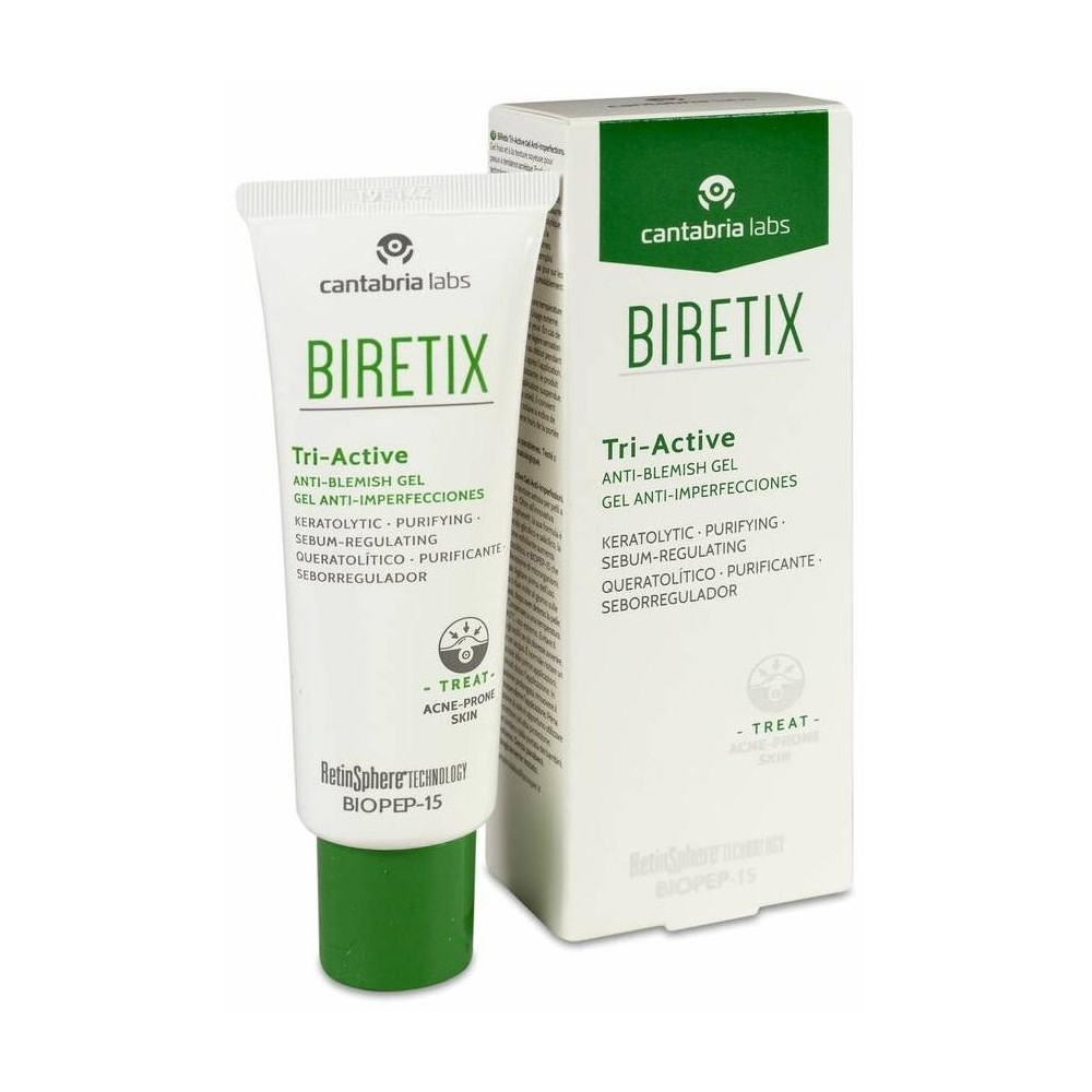 Biretix Tri-Active Gel Anti-Imperfecciones, 50 Ml