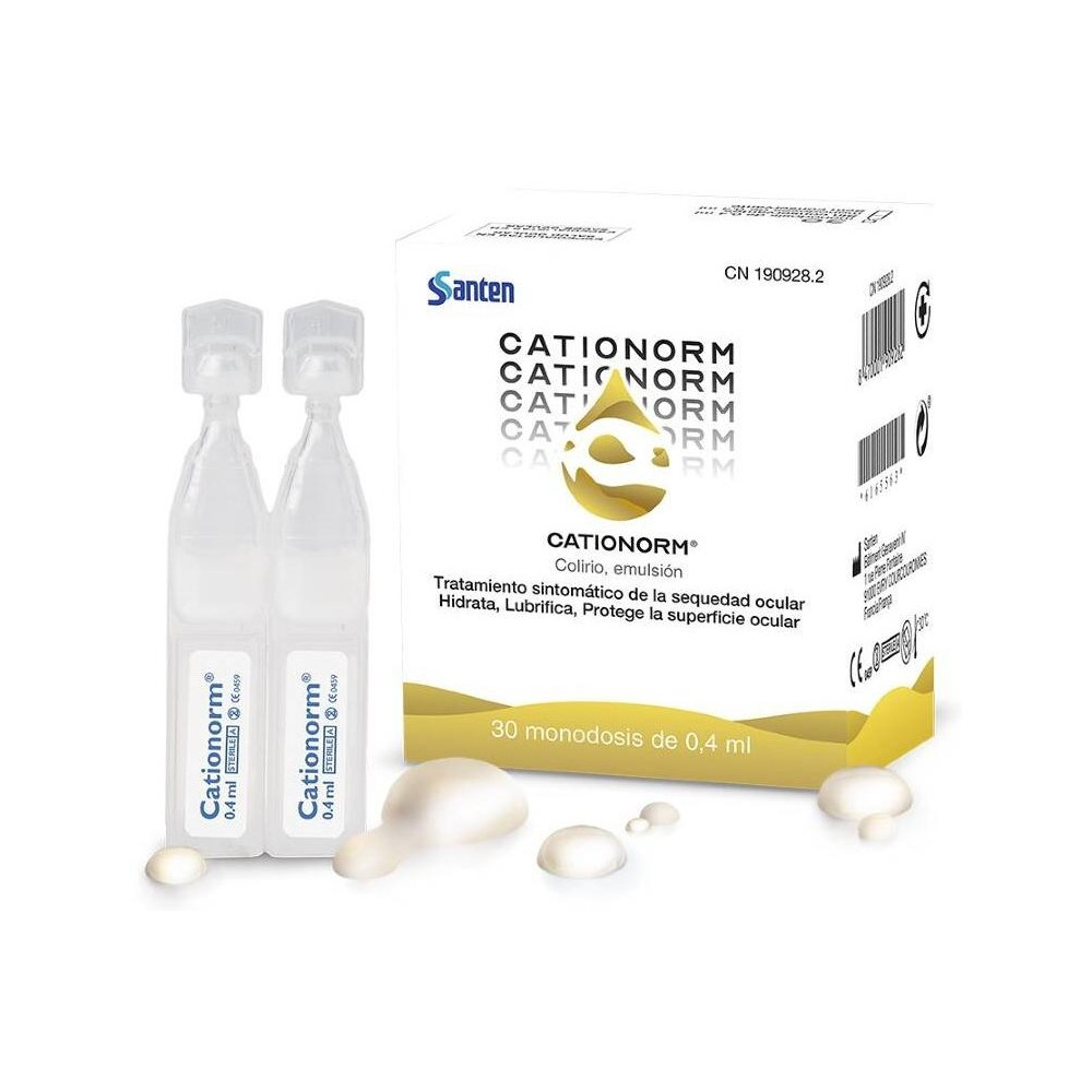Santen Cationorm Pphthalmic Emulsion 30Monodosis