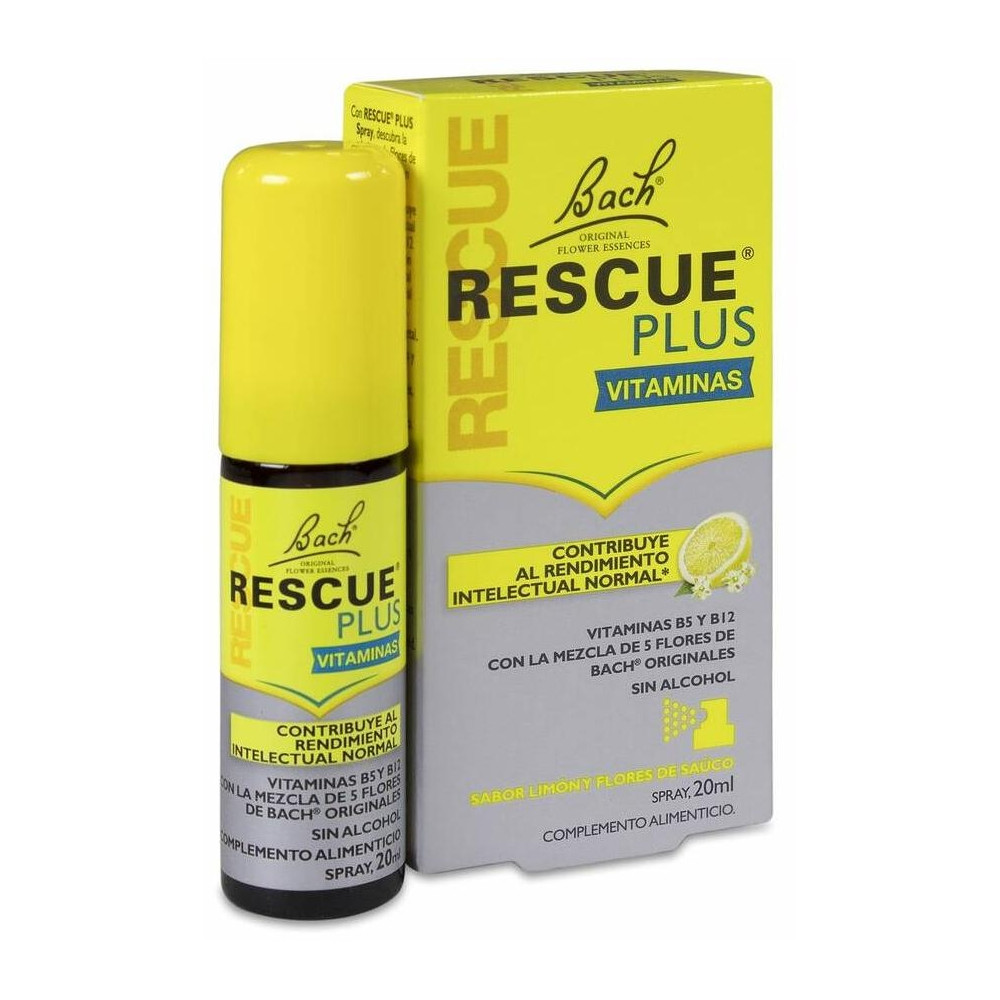 Rescue Plus Spray Vitaminas 20Ml. Flores Bach