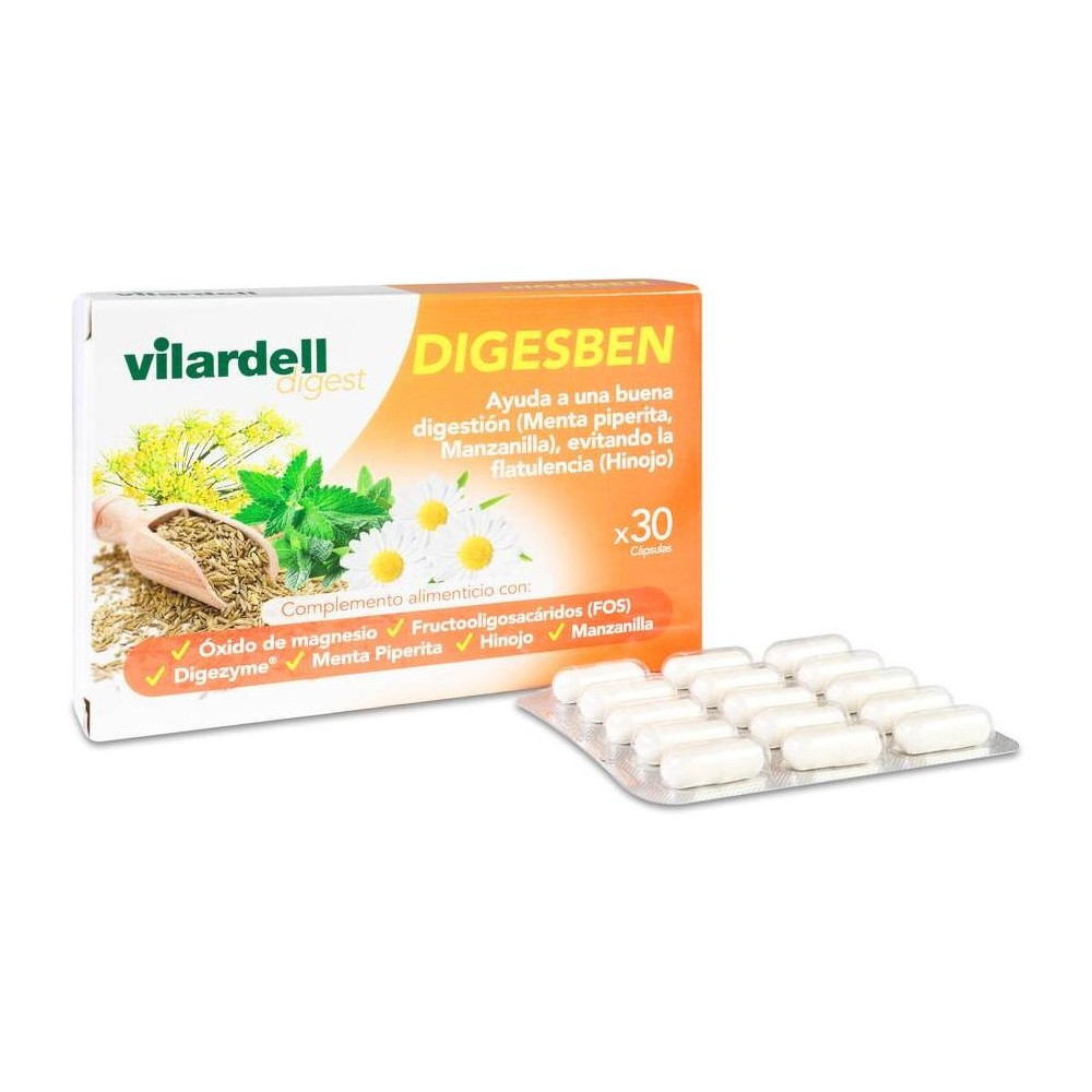 Vilardell Digest Digesben, 30 Cápsulas