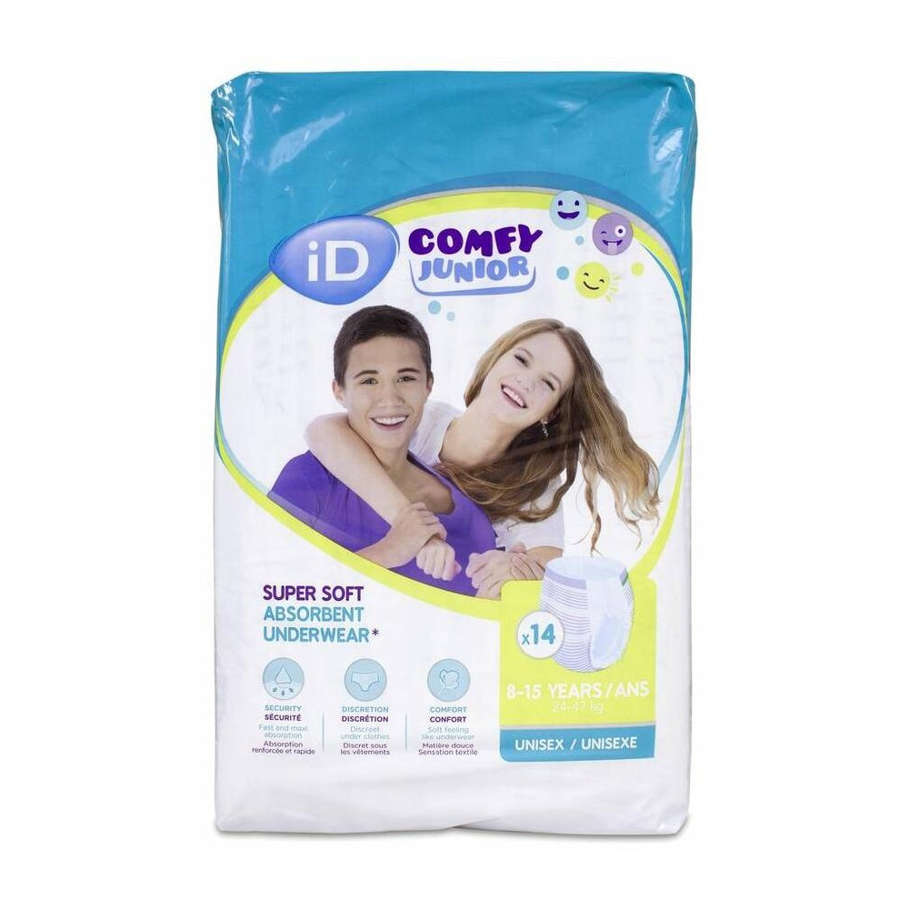 Pañal Id Comfy Junior Pants 8-15Años 14U