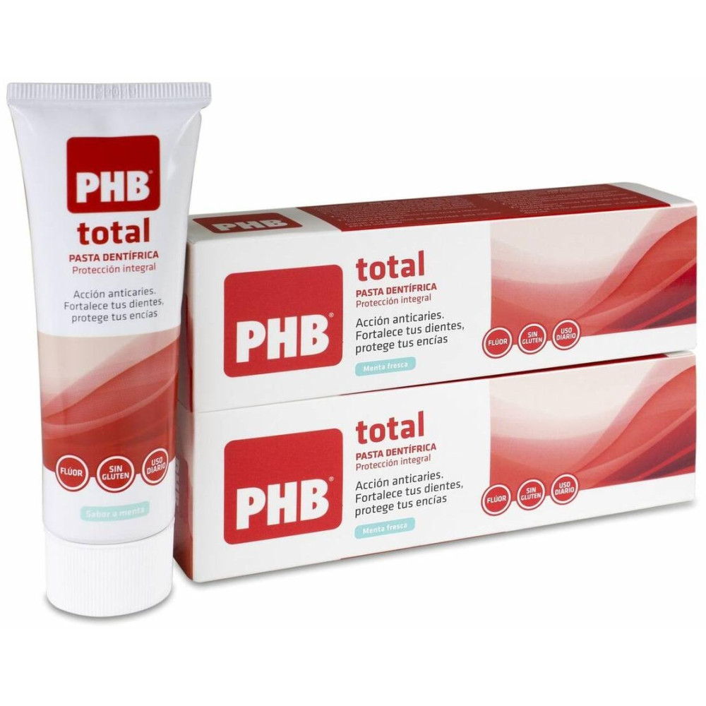 Pack Phb Pasta Dentífrica Total, 2 X 75 Ml