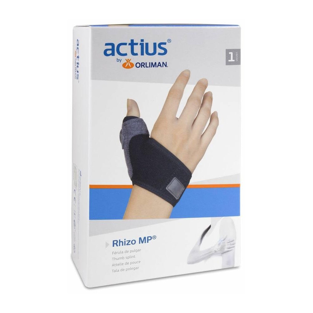 Actius Rhizo Mp Férula De Pulgar Derecha Talla 1, 1 Ud