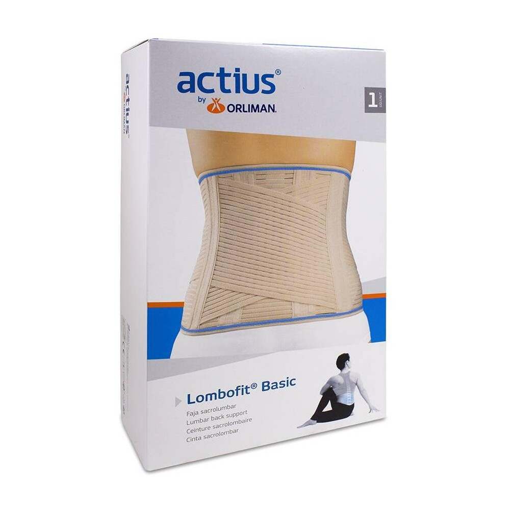 Orliman Actius Faja Sacro-Lumbar Talla 2 Ace603, 1 Unidad