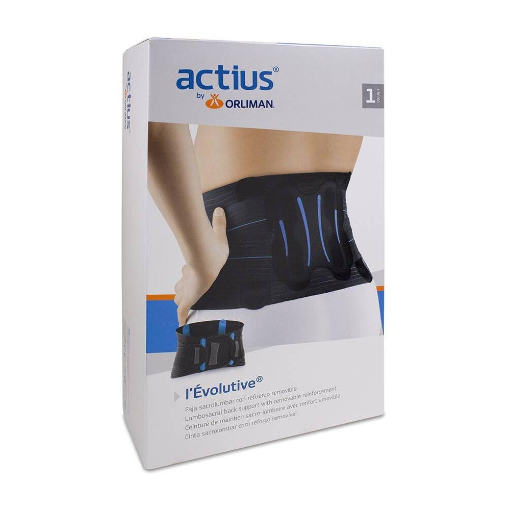 Orliman Actius Faja Sacro-Lumbar Con Refuerzo Talla 5 Ace609, 1 Unidad