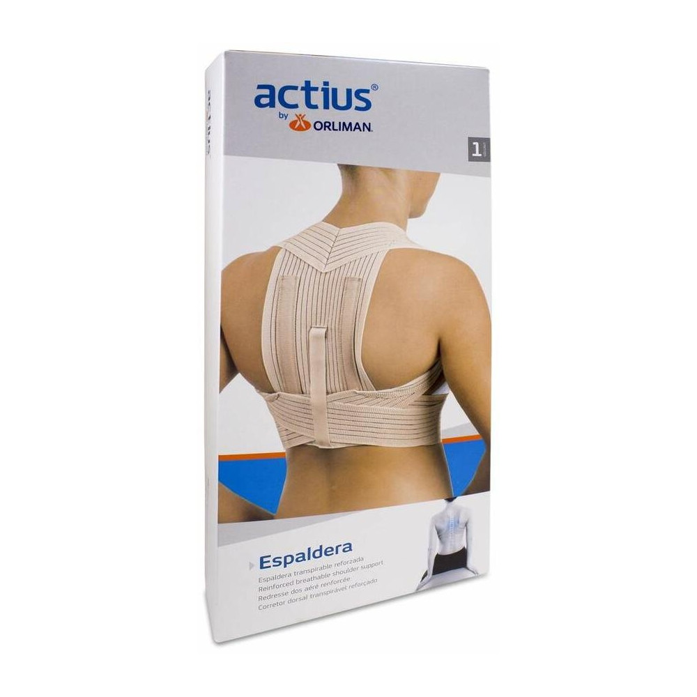 Actius Espaldera Transpirable Reforzada Talla 1, 1 Ud