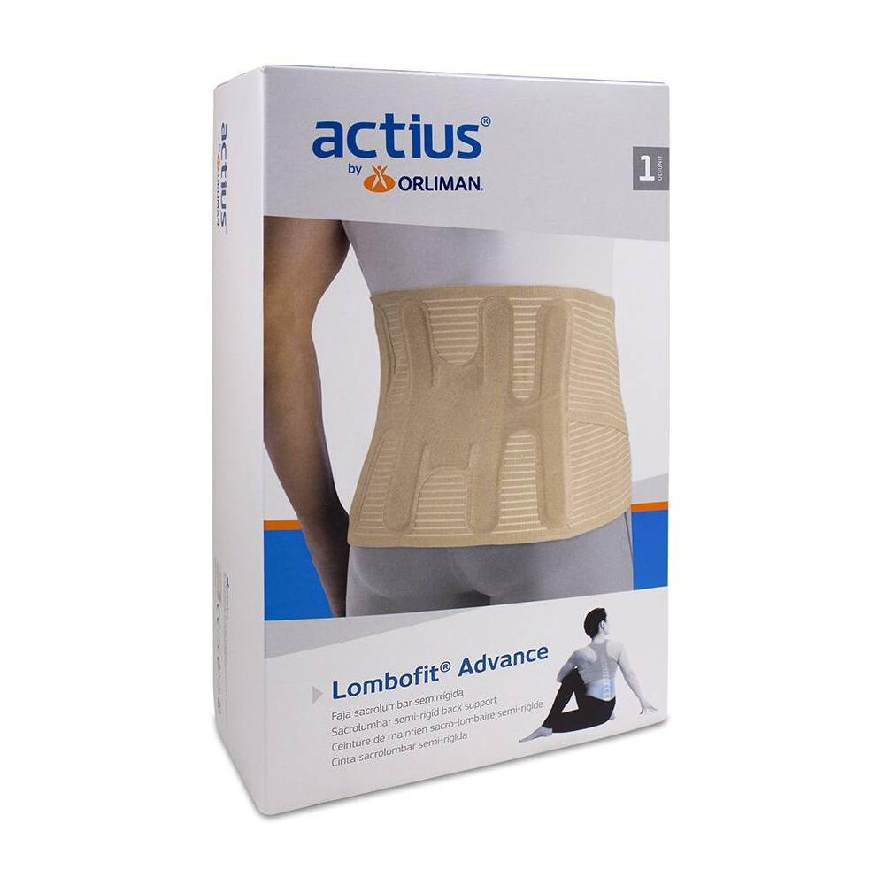 Orliman Actius Faja Sacro-Lumbar Beige Talla 5 Ace612, 1 Unidad