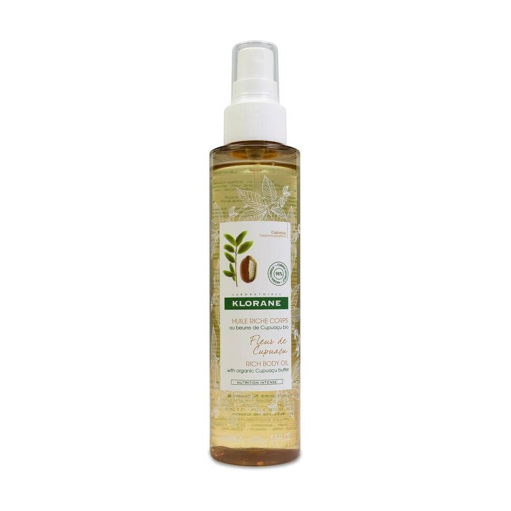 Klorane Huile Riche Corps Fleur De CupuaU 150Ml