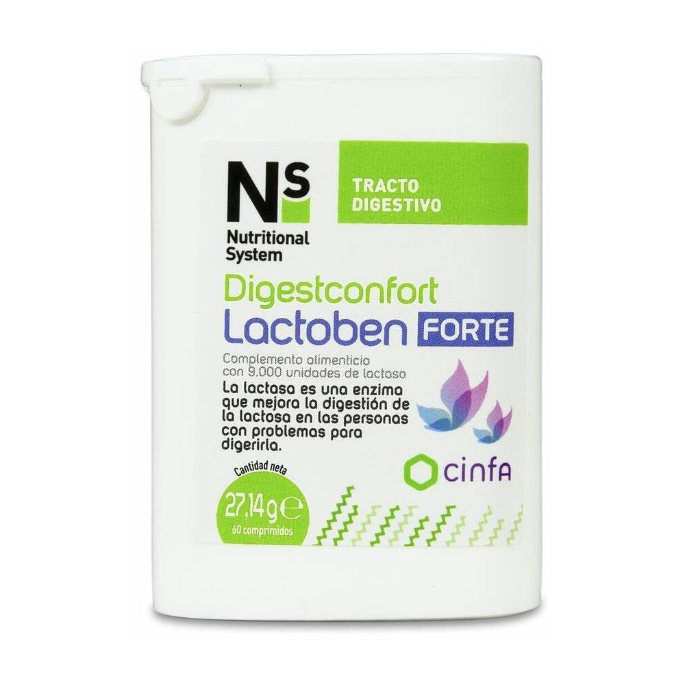 Ns Digestconfort Lactoben Forte, 60 Comprimidos