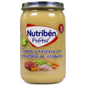 Nutribén Potitos Jamón Y...