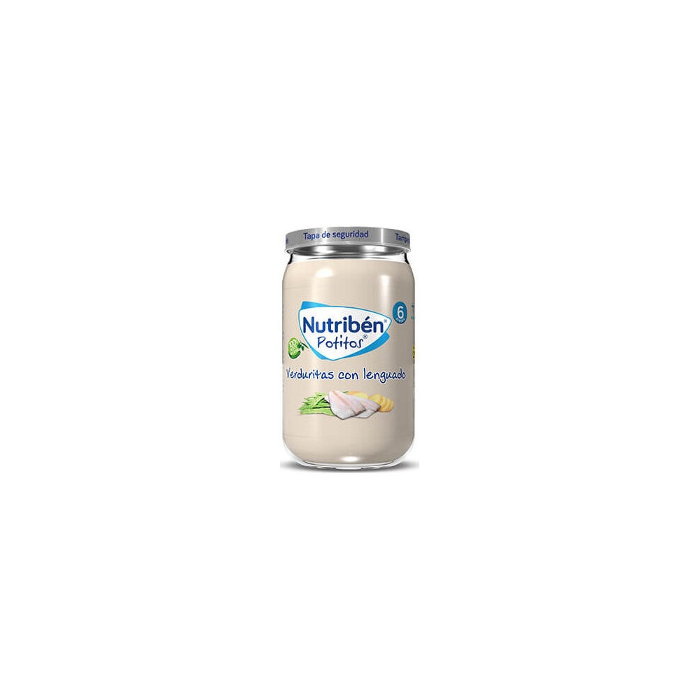 Nutribén Potitos Verduritas Con Lenguado, 235 G