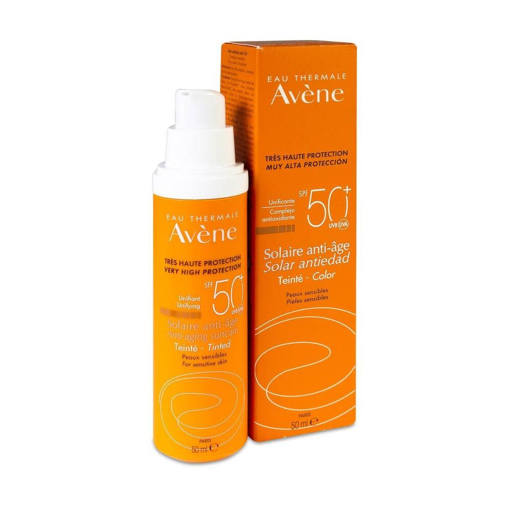 Avène Solar Anti-Edad Spf 50+ Color, 50 Ml
