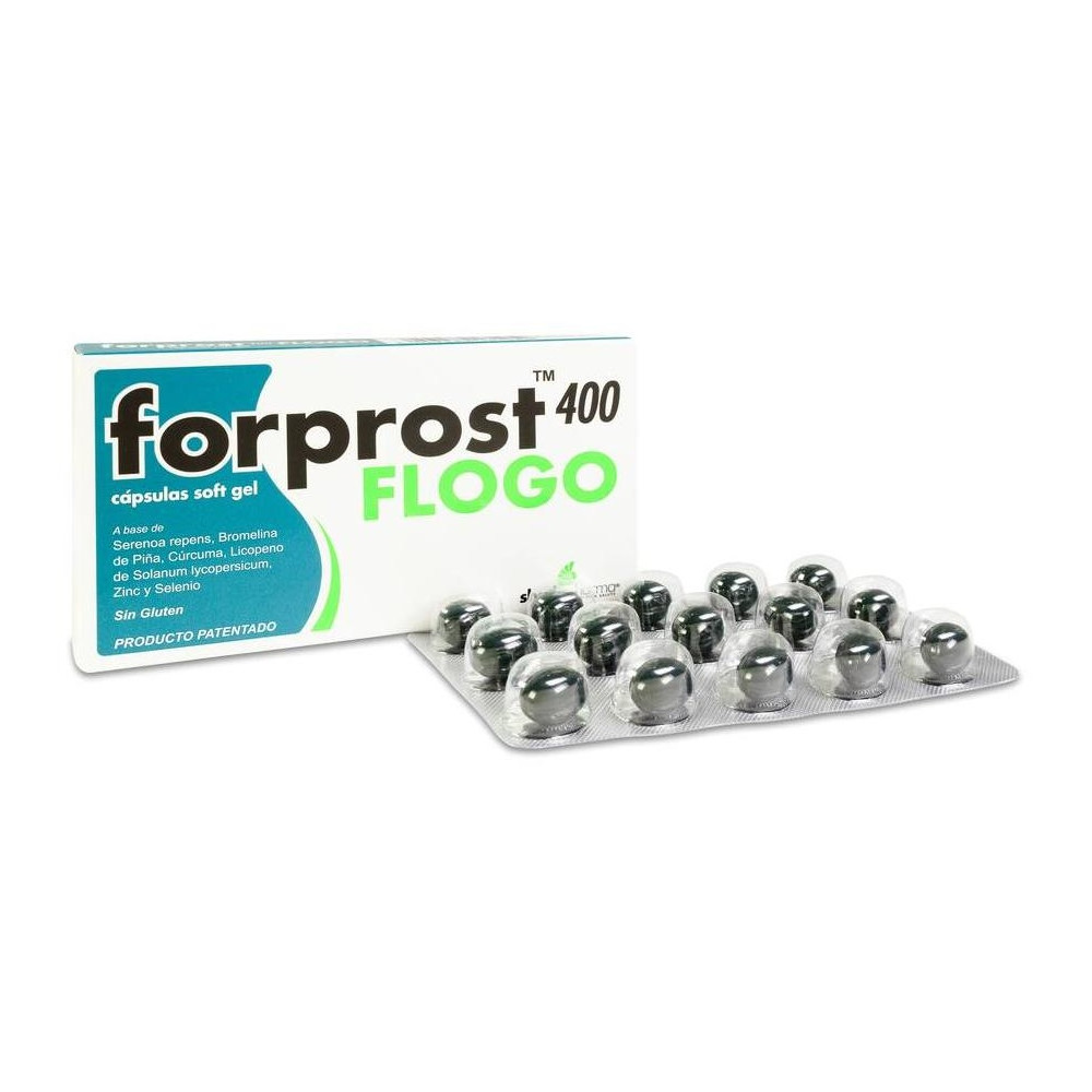 Shedir Forprost 400 Flogo Suplemento Para La Salud Prostática En Cápsulas