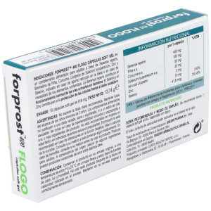 Shedir Forprost 400 Flogo Suplemento Para La Salud Prostática En Cápsulas