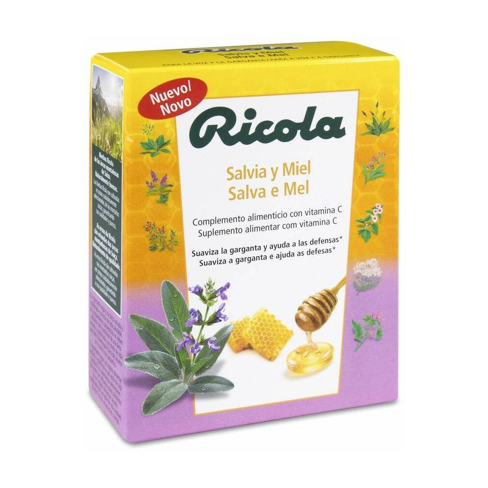 Ricola Caramelos Salvia Y Miel, 50 G