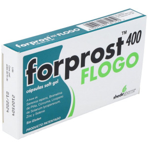 Shedir Forprost 400 Flogo Suplemento Para La Salud Prostática En Cápsulas
