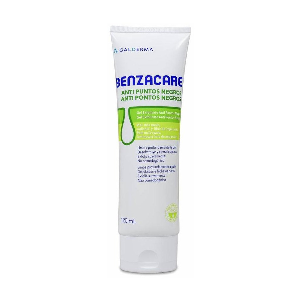 Galderma Benzacare® Anti-Puntos Negros Gel Exfoliante 120Ml