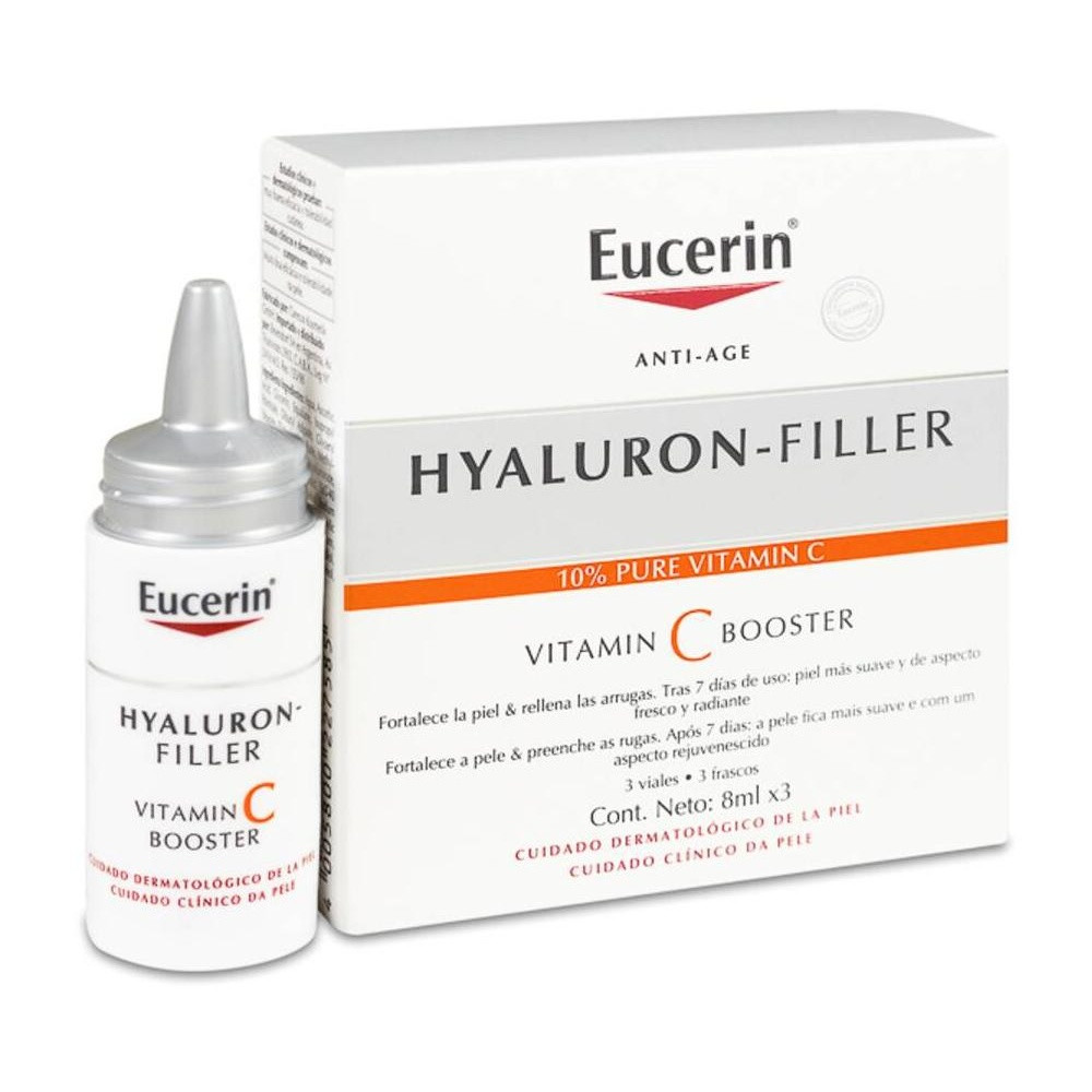 Eucerin Hyaluron-Filler 3X Effect Vitamin C Booster Sérum 3X8Ml