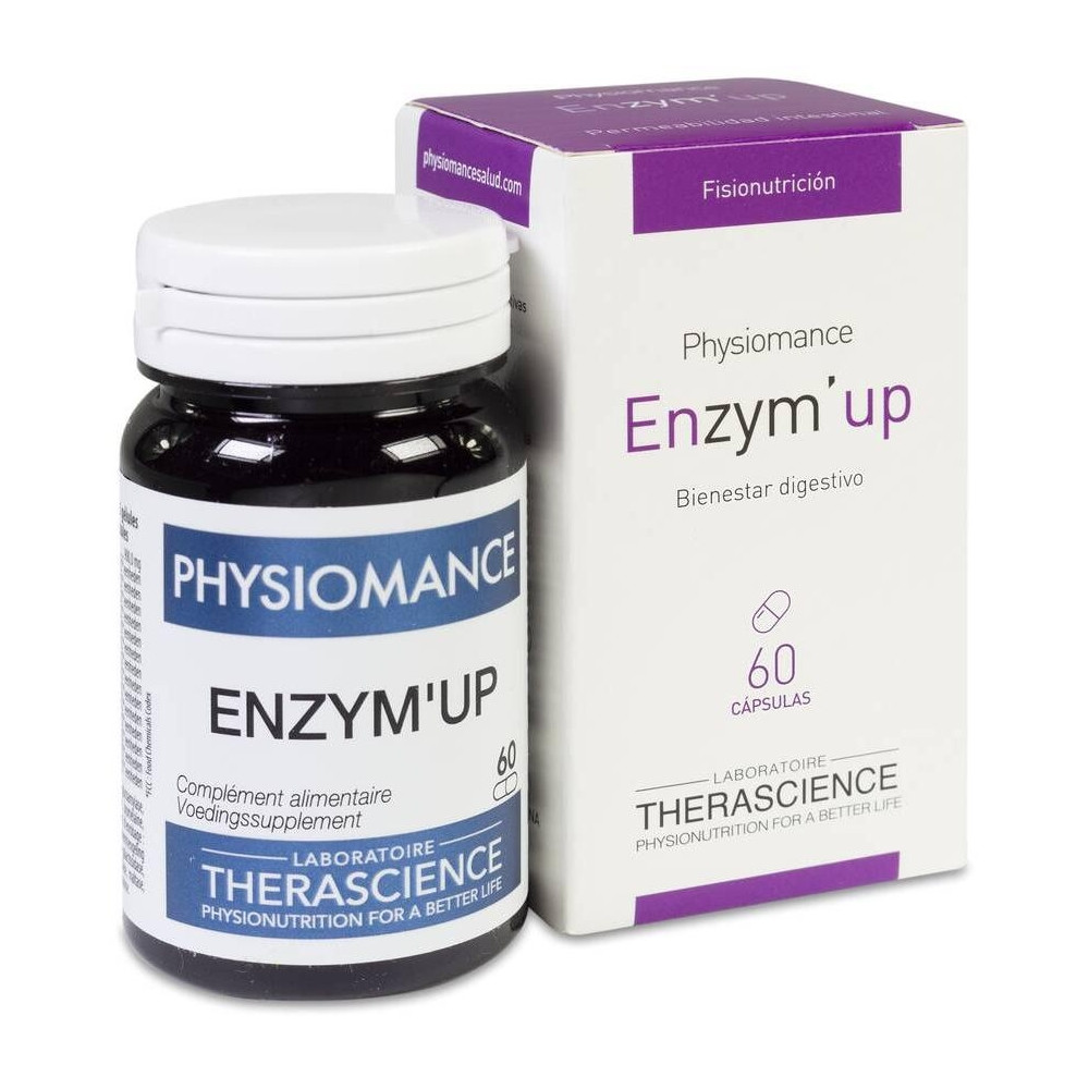 Therascience Physiomance Enzymup 60 Capsulas