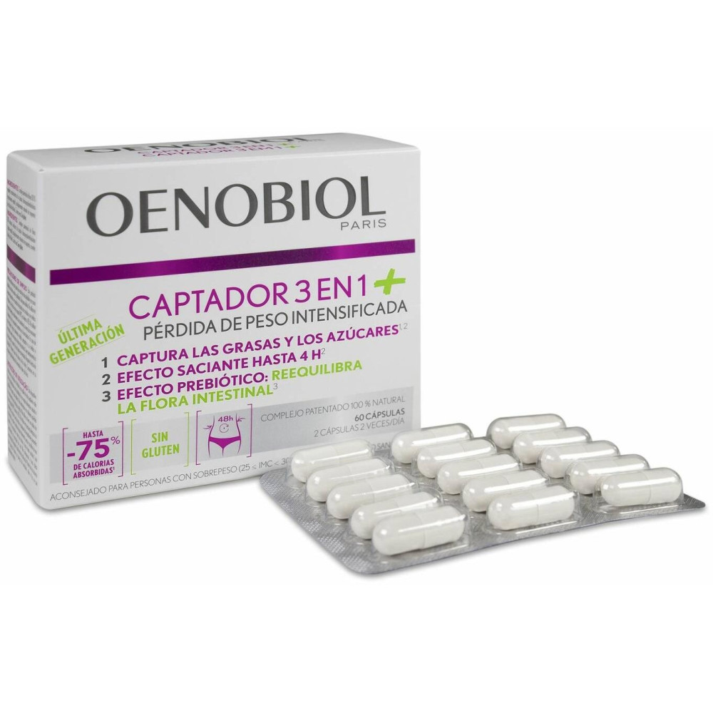 Oenobiol Captador 3 En 1 Plus, 60 Cápsulas