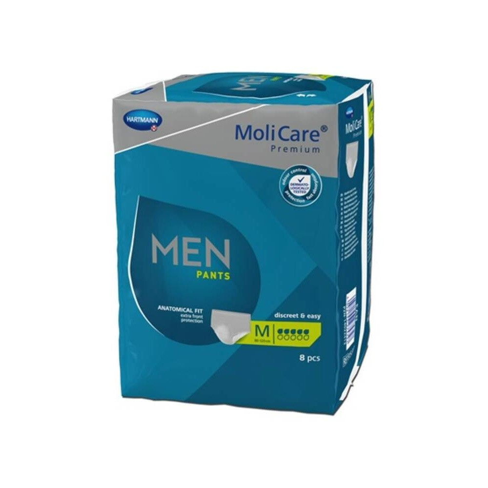 Molicare Premium Men Slips Absorbentes T-M 5 Gotas 8 Uds