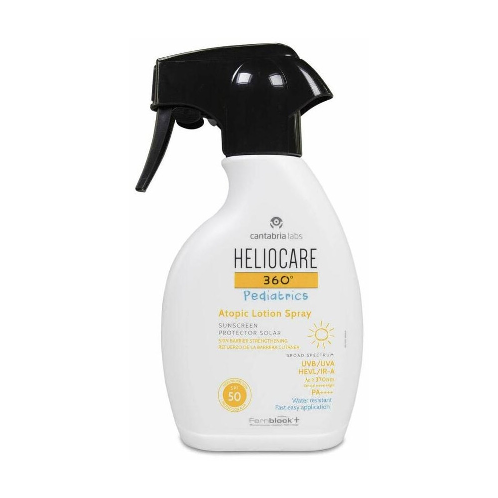 Heliocare 360º Pediatrics Atopic Lotion Spf 50+ Spray, 250 Ml