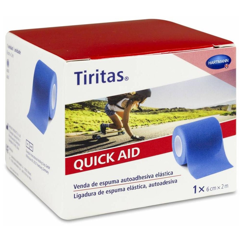 Hartmann Tiritas Quick Aid 6Cmx2M Blue