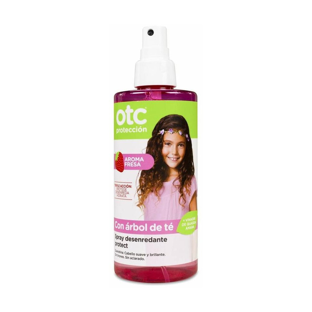 Otc Antipiojos Spray Desenredante Protect Fresa, 250 Ml