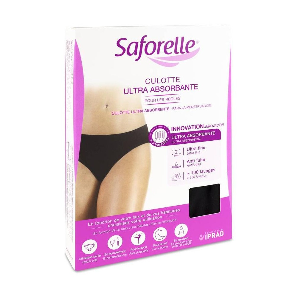 Saforelle Culotte Ultra Absorbente Talla 44, 1 Ud