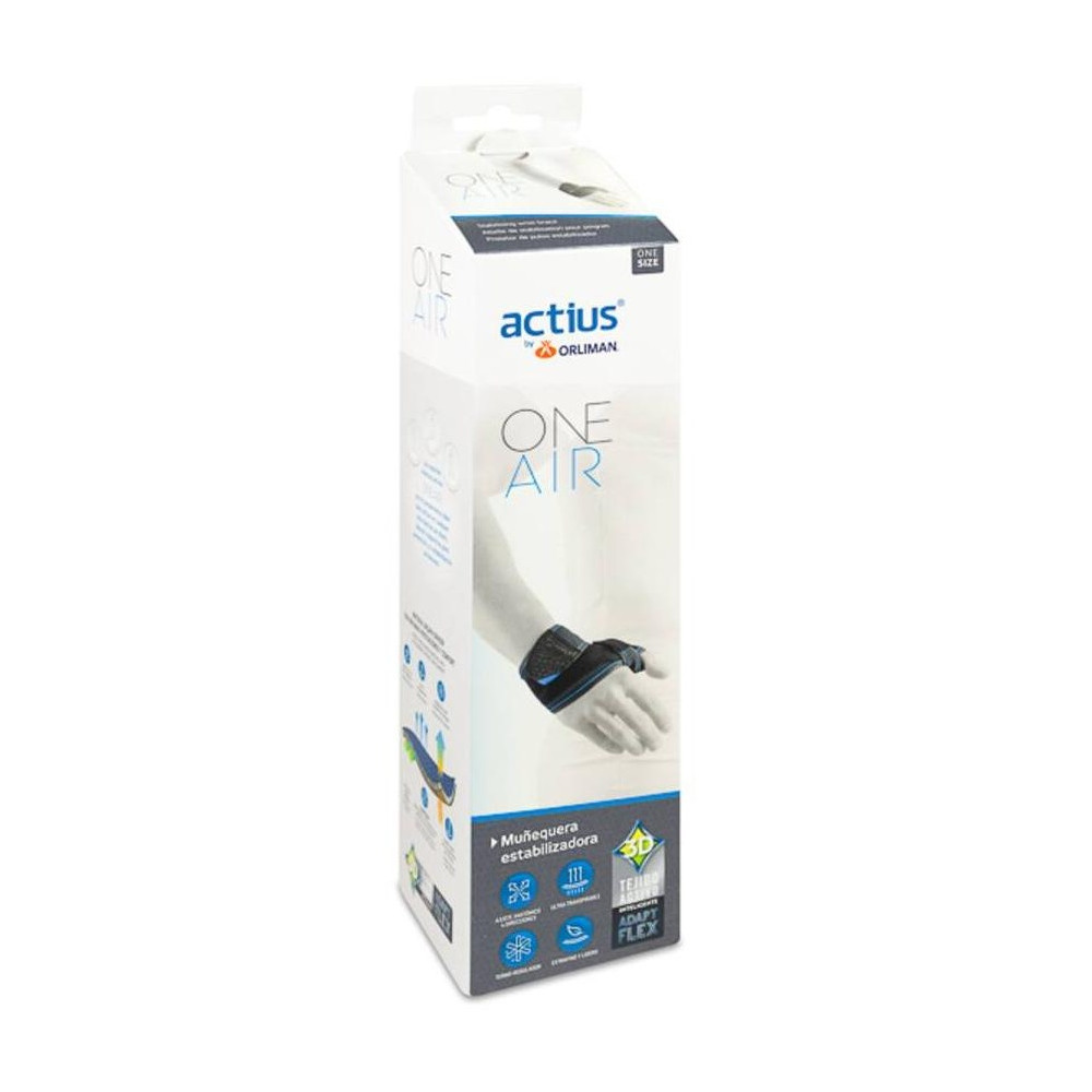 Actius One Air Muñequera Estabilizadora Talla Única 1Ud