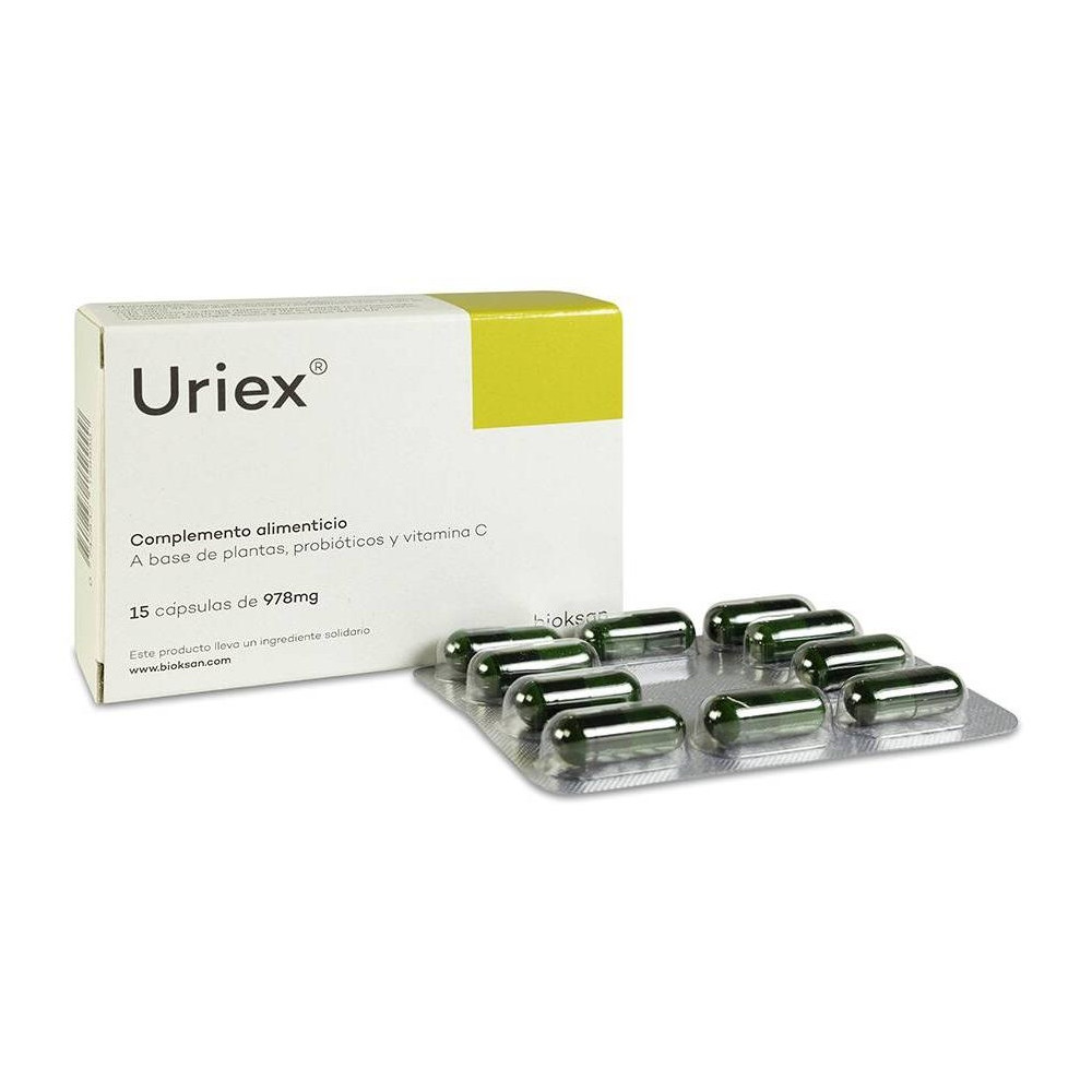 Bioksan Uriex 15 Capsulas
