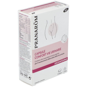 Pranarôm Aromafemina Cápsulas Confort Vías Urinarias Bio 30Caps