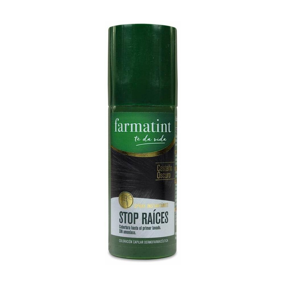 Farmatint Stop Raíces Castaño Oscuro, 75 Ml