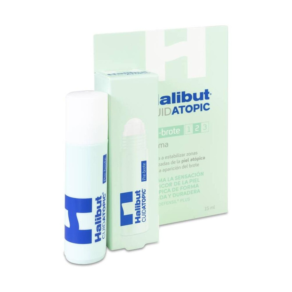 Halibut Cuidatopic Pre-Brote Crema 15Ml