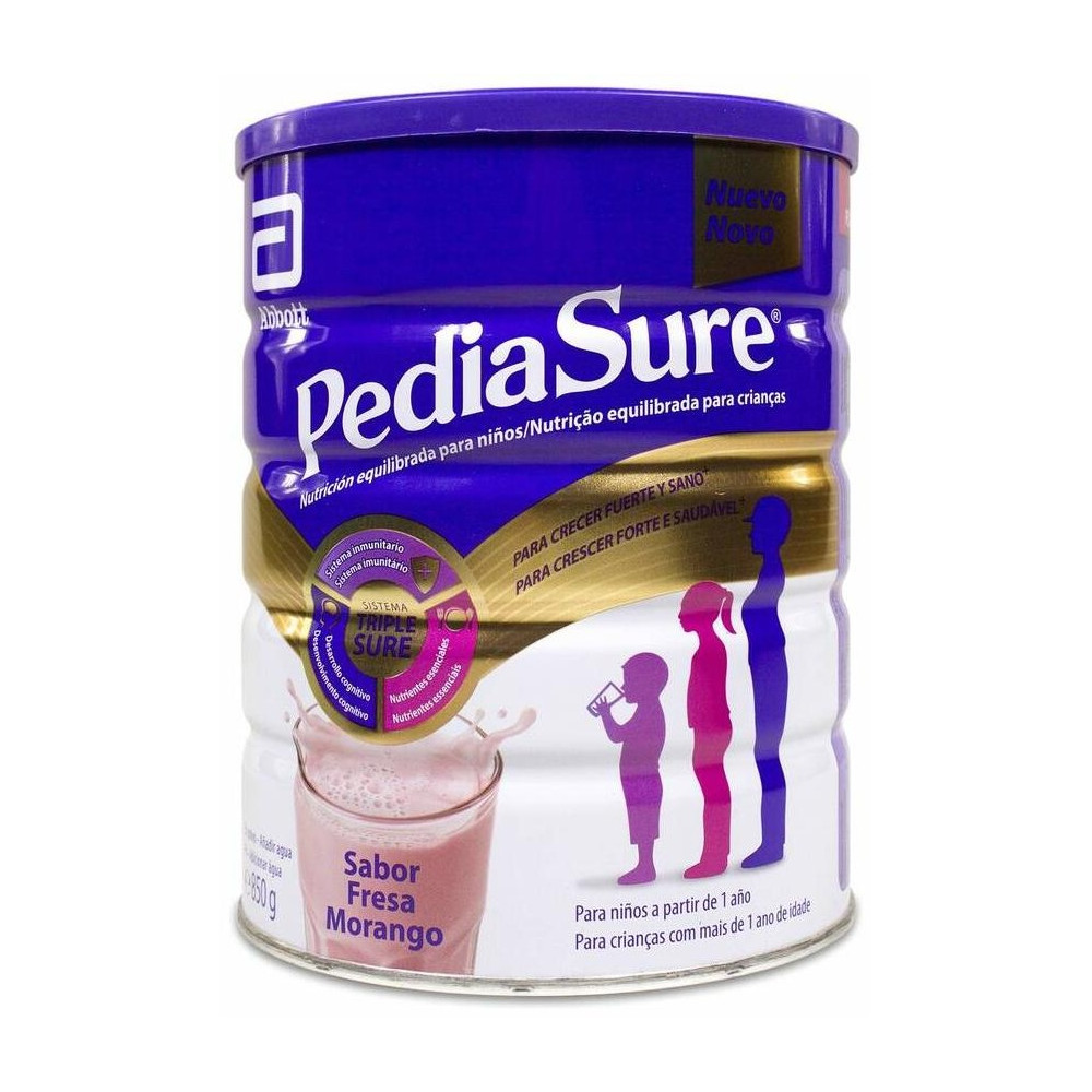 Pediasure Polvo Sabor Fresa, 850 G