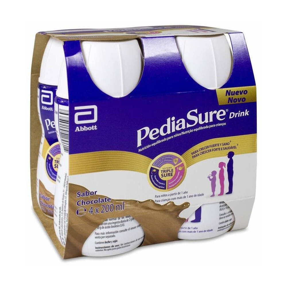 Pediasure Drink Chocolate 4X200Ml