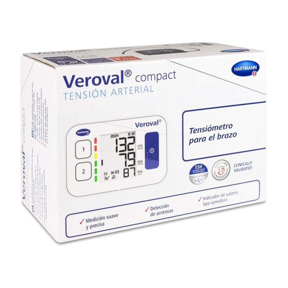 Veroval Compact Tensiómetro Para El Brazo, 1 Ud