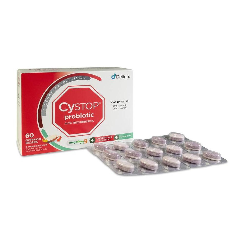 Cystop Probiotic Alta Recurrencia 60Comp.