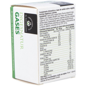 El Naturalista Digesnatur Gases, 48 Cápsulas