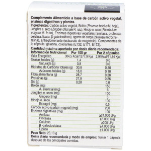 El Naturalista Digesnatur Gases, 48 Cápsulas