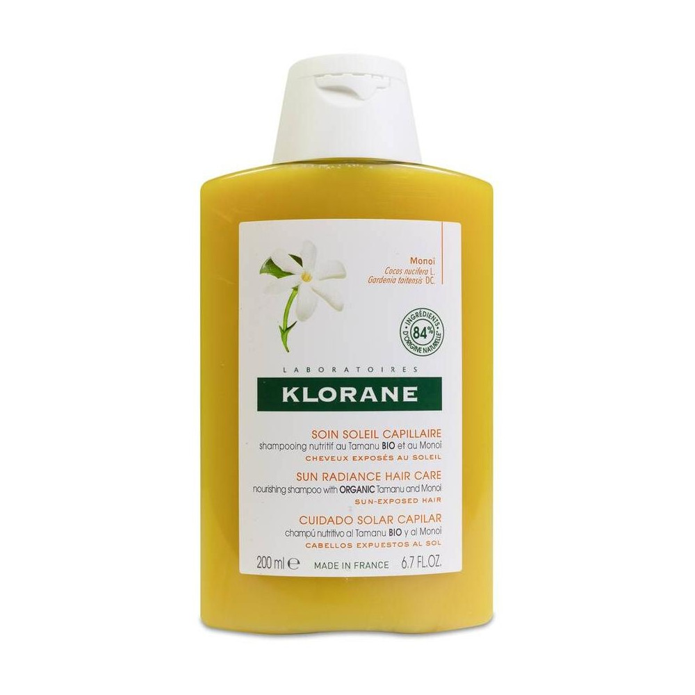 Polysianes Monoï Y Tamanu Bio Champú Nutritivo 200 Ml