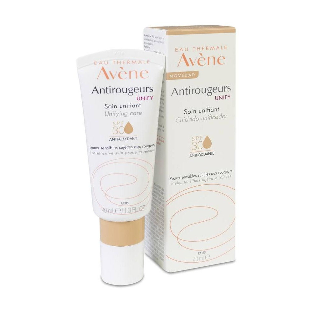 Avene Antirougeurs Unify Cuidado Unificador Spf 30 40 Ml