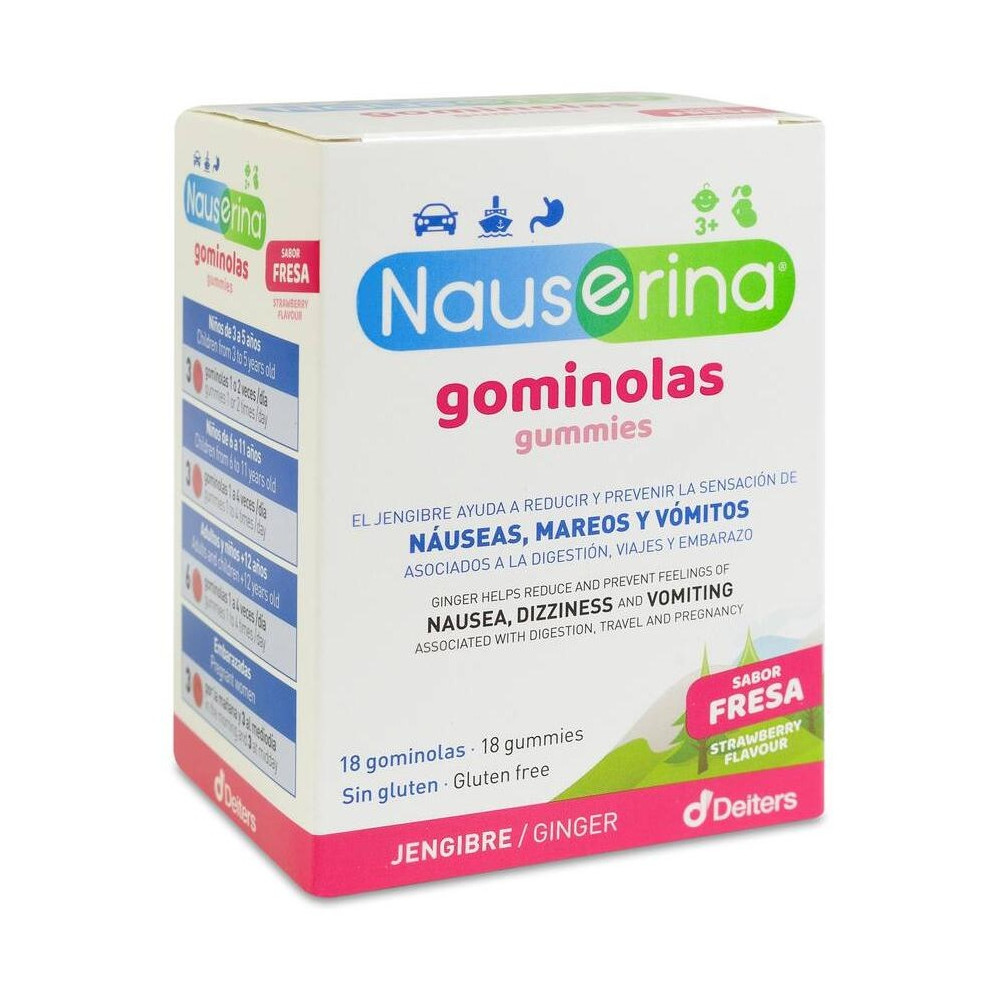 Deiters Nauserina Gominolas, 18 Uds