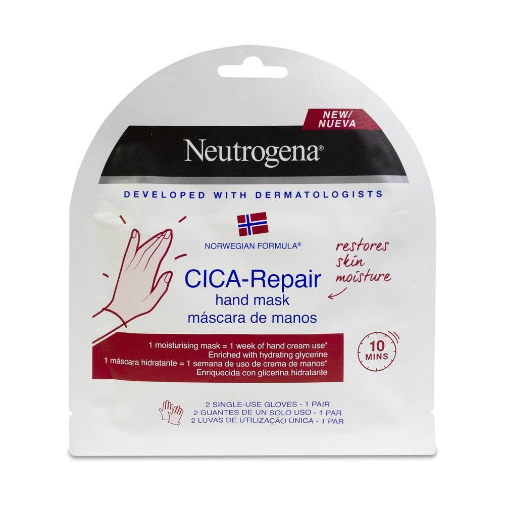 Neutrogena® Cica Repair Máscara De Manos 1 Par