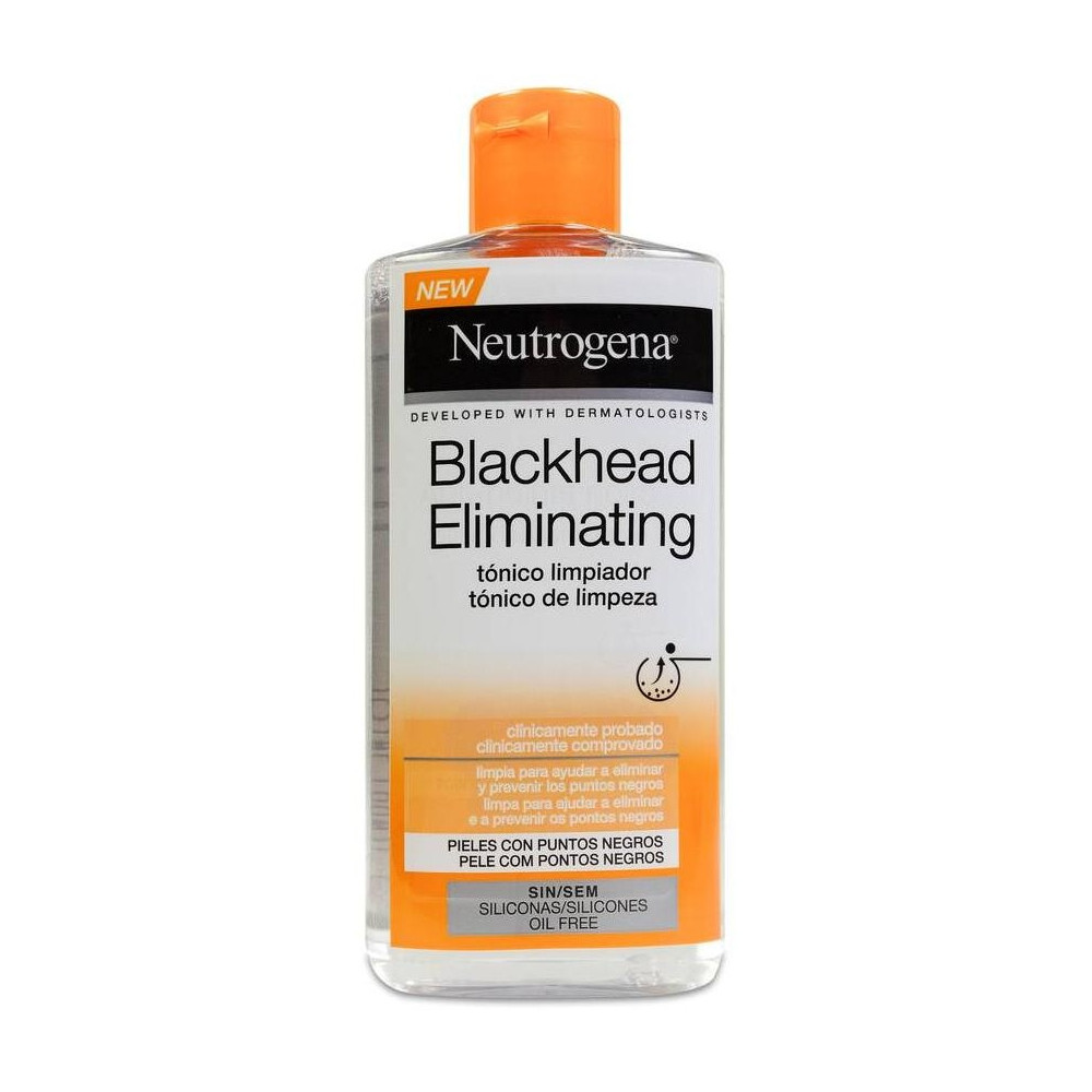 Neutrogena Blackhead Eliminating Tónico Limpiador, 200 Ml