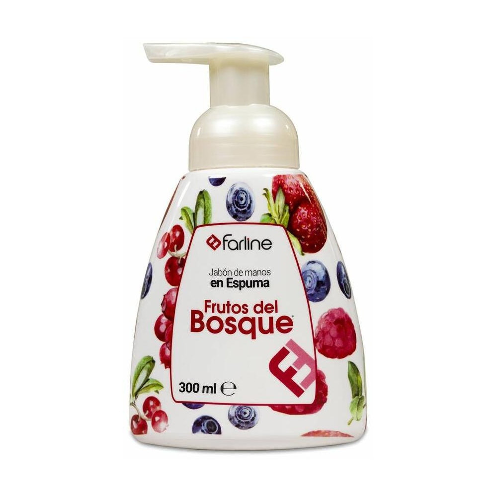 Farline Jabón De Manos En Espuma Frutos Del Bosque, 300 Ml
