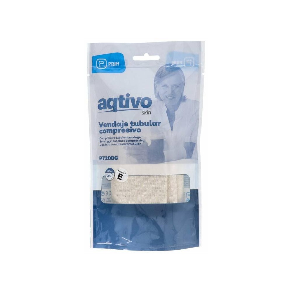 Prim Activo Skin Vendaje Tubular Compresivo Beige Talla E 1Ud