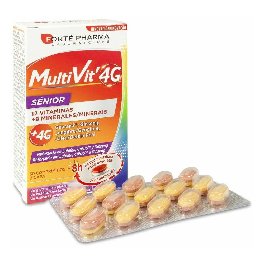 Multivit 4G Senior 30 Comprimidos Bicapa