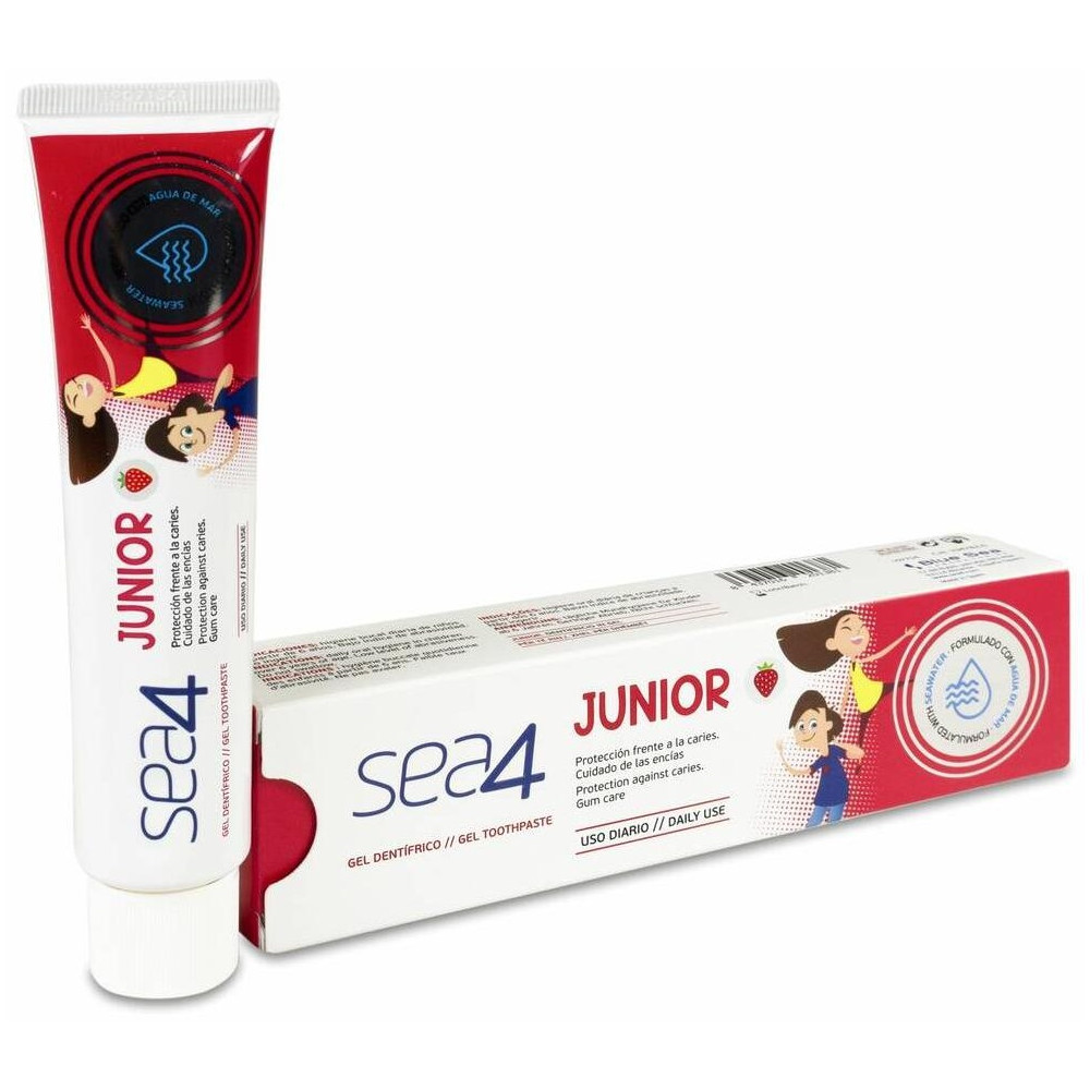 Sea4 Junior Pasta Dental Infantil Fresa 75Ml