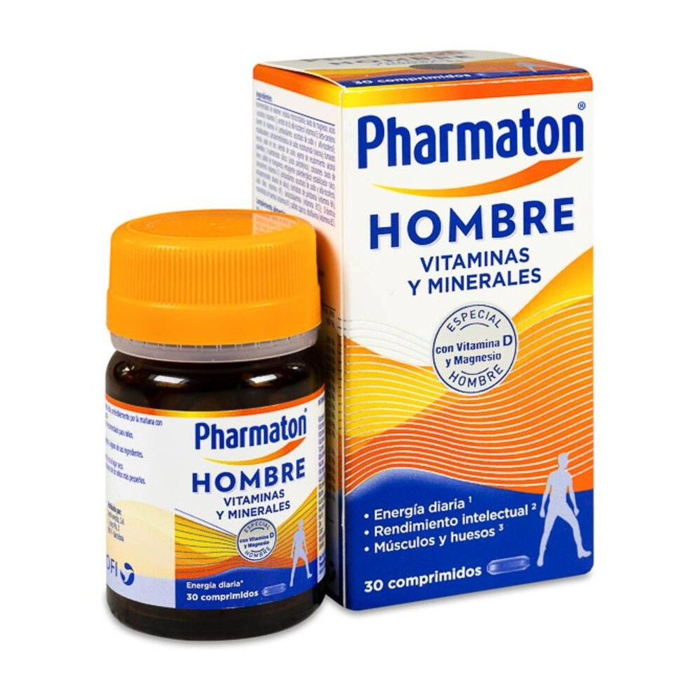 Pharmaton Hombre Vitaminas Y Minerales 30 Comprimidos